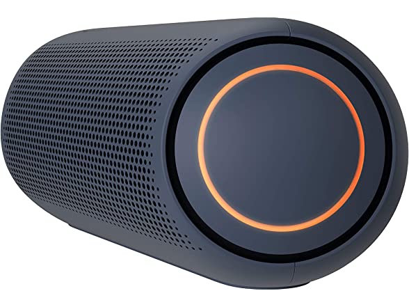 LG XBOOM Go Speaker PL5 Portable Wireless Bluetooth, Dual Action Bass,  Sound by Meridian, Water-Resistant, Sound Boost EQ, 18 Hour Battery Life,  LED