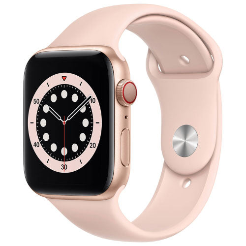 Apple® Watch Series 6 44mm Rose Gold 4G Cellular Aluminum Case 