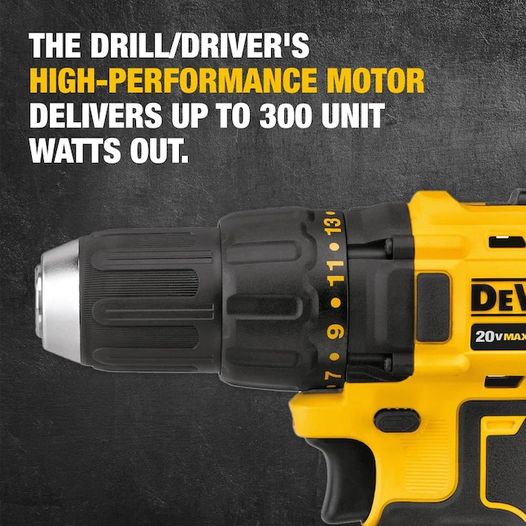 New DEWALT DCK477D2 20V MAX Brushless 4-Tool Combo Kit (2.0Ah) x 2 Batteries