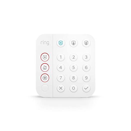 Ring Alarm Keypad (2nd Gen),White, Model Number : 4AK1SZ-0EN0