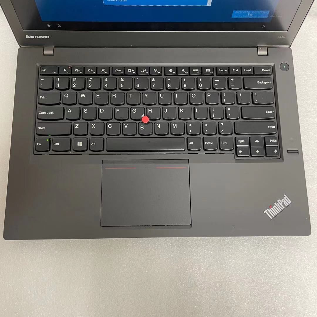 Lenovo ThinkPad T470, Win 10, Intel vPro i7-7600U, 8GB RAM, 256GB SSD with  Dual Battery, Business Laptop