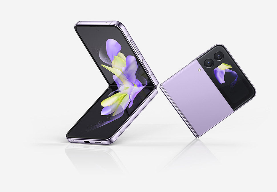 Samsung Galaxy Z Flip4 5G SM-F721W 128GB Purple Open Box – www 