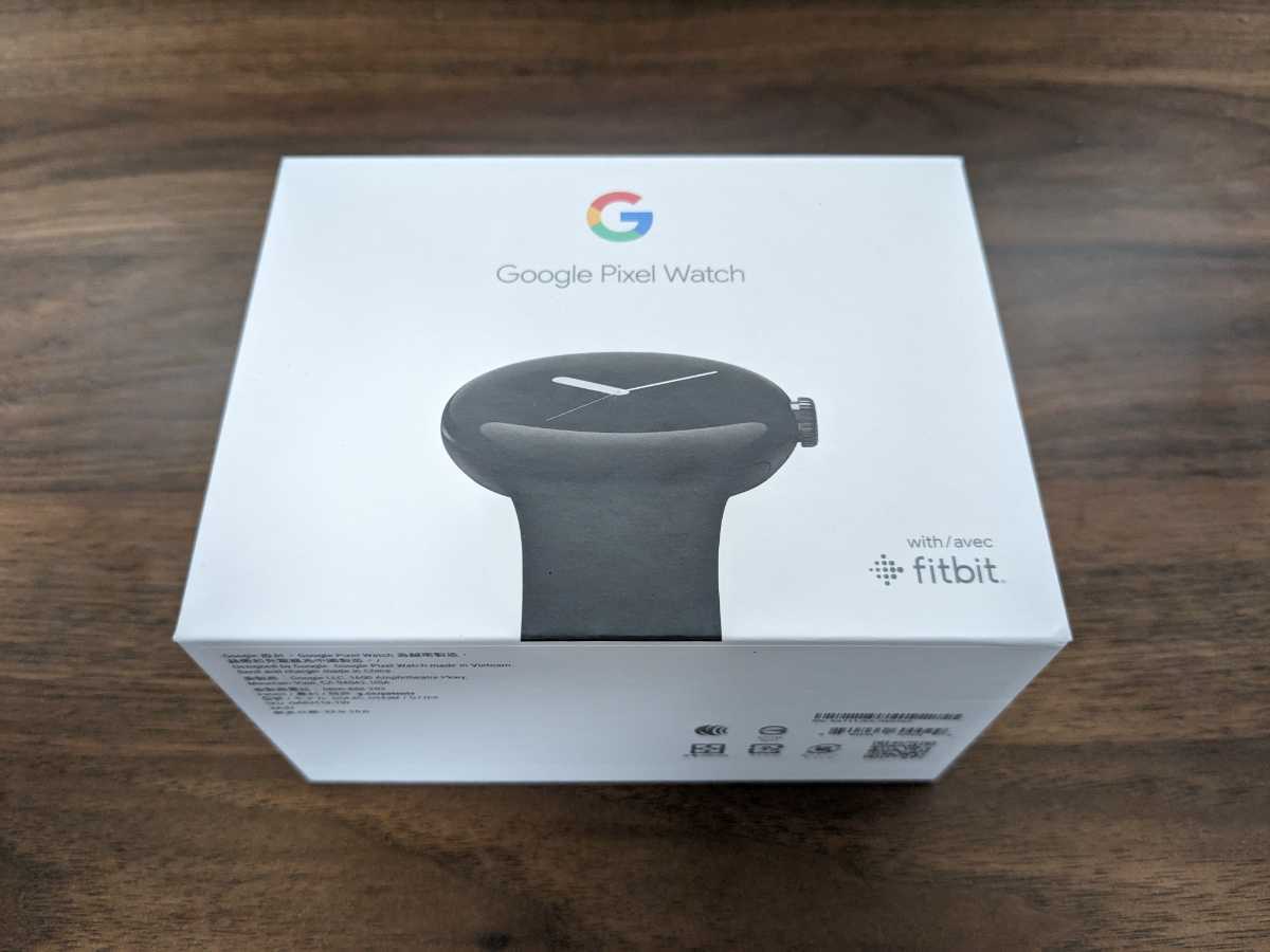 Google Pixel Watch (GPS) 40mm Matte Black Stainless Steel Case
